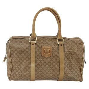 Celine Macadam Boston Bag Beige